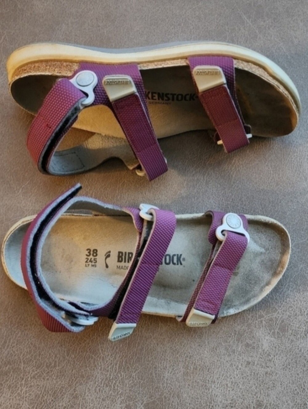 Birkenstock Kalahari Cross Country Birko-Flor Sandals. - Picture 3 of 9